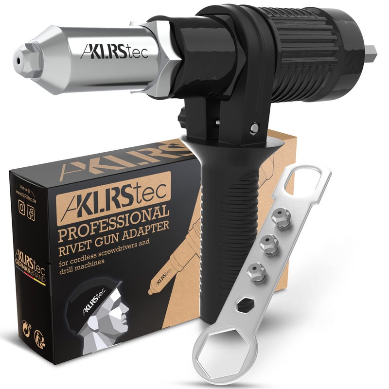 KLRS محول مسدس الرّبط الاحترافي KLRStec - ملحق الرّبط لمفكات البراغي وال drills اللاسلكية - معالجة سهلة للرّبطات البوب - Image 1
